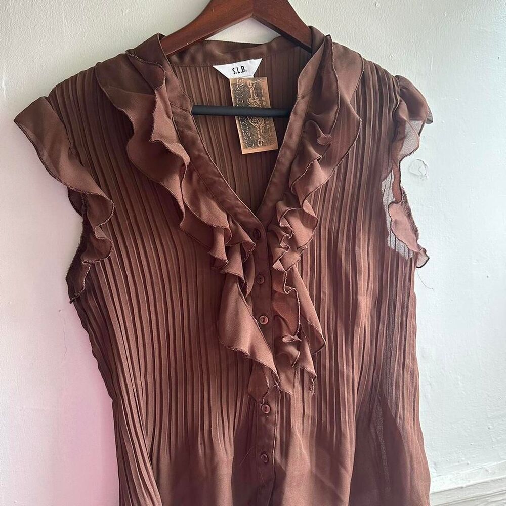 Unbranded Women's Brown Blouse